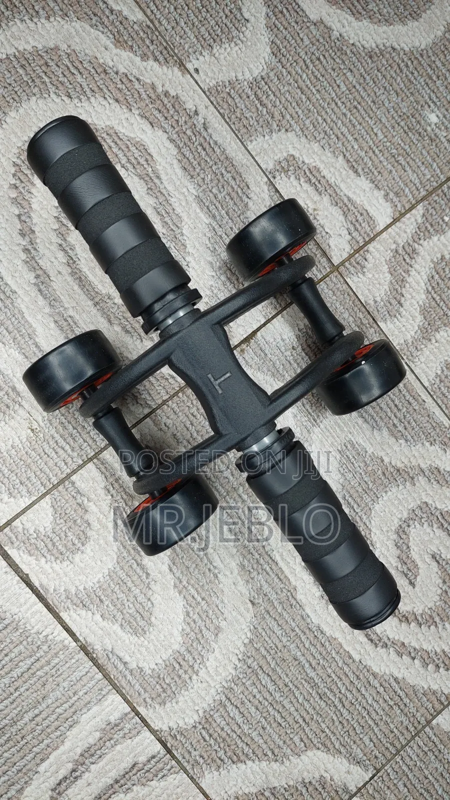 4-Wheel AB Roller – Abdominal Core Exercise Wheel