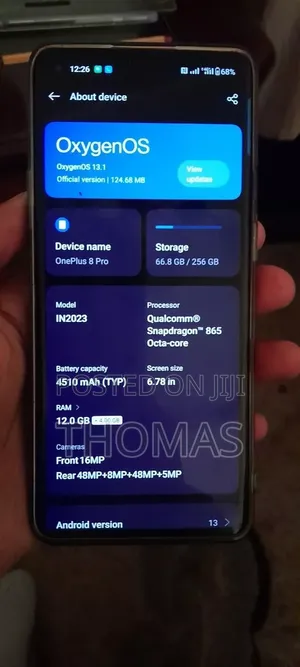 OnePlus 8 Pro 256 GB Blue