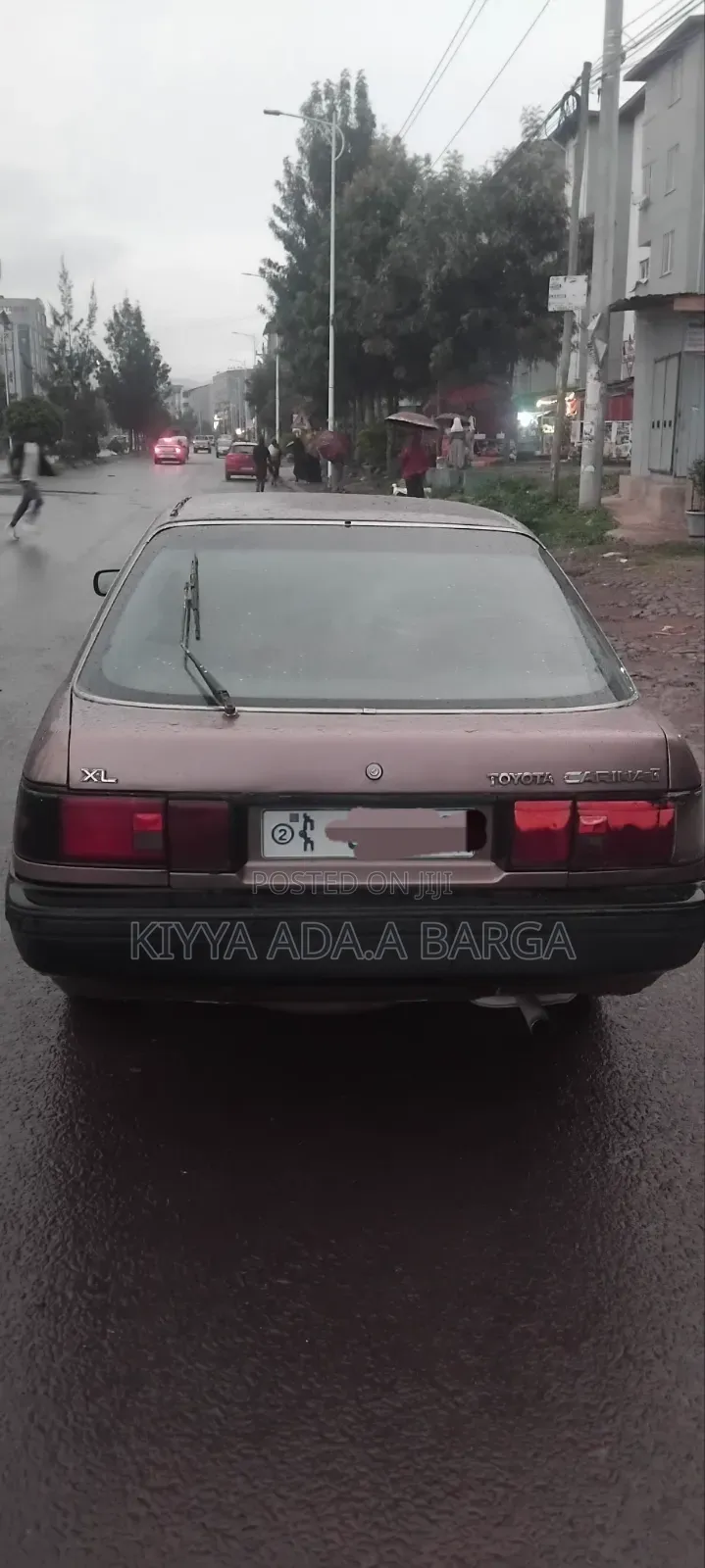 Toyota Carina 1990 Red