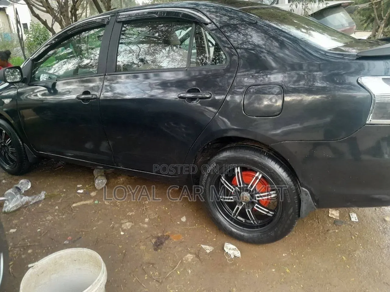 Toyota Yaris 2007 Black
