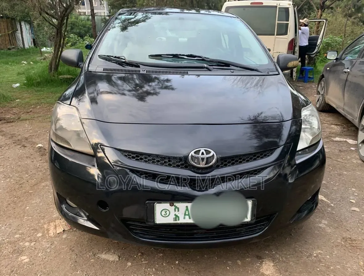 Toyota Yaris 2007 Black