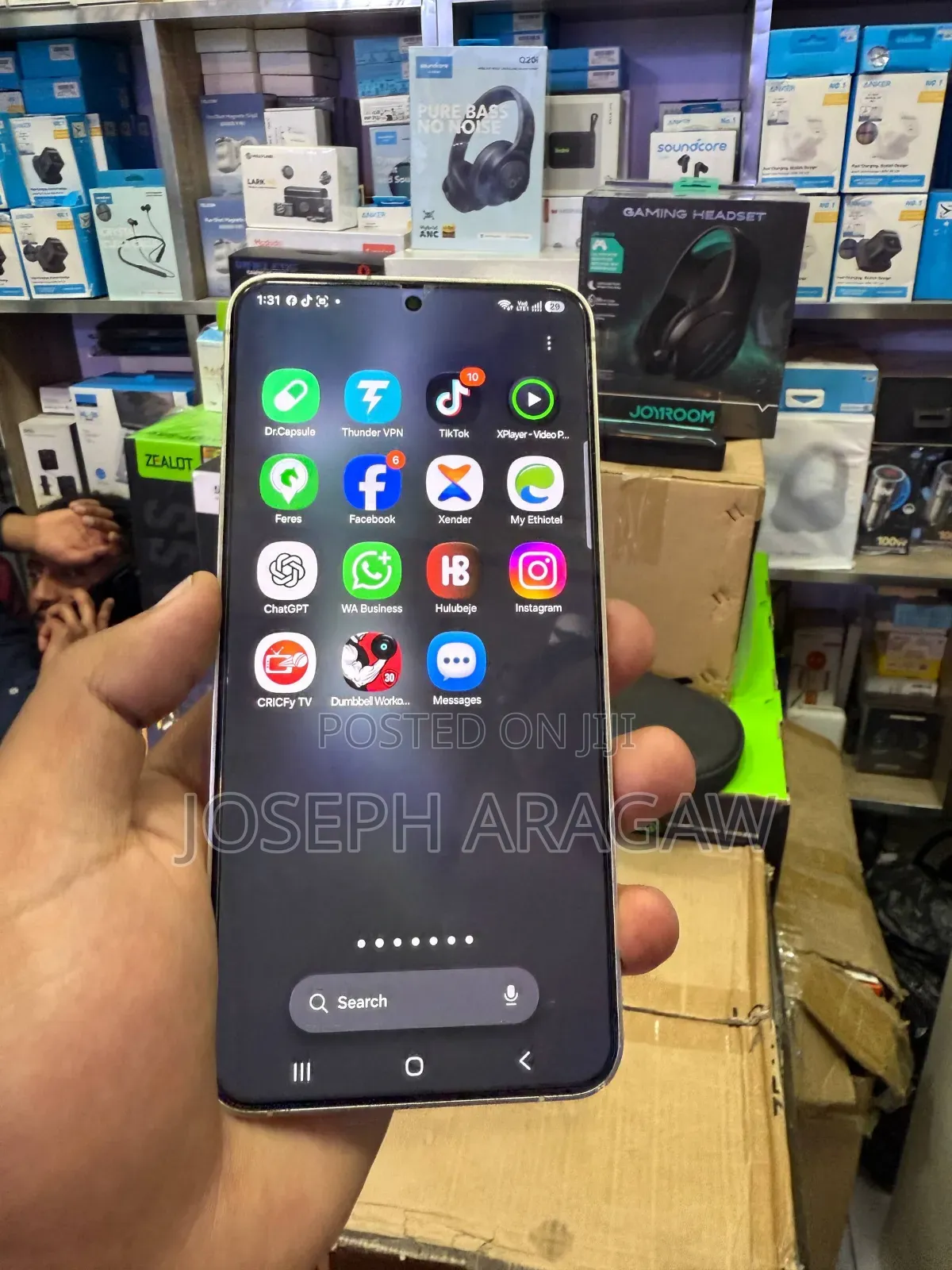 New Samsung Galaxy S24+ 256 GB Gold