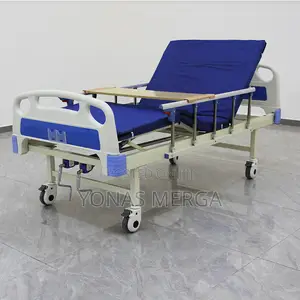 Hospital Beds May Also Have a Manual Crank for Adjusting