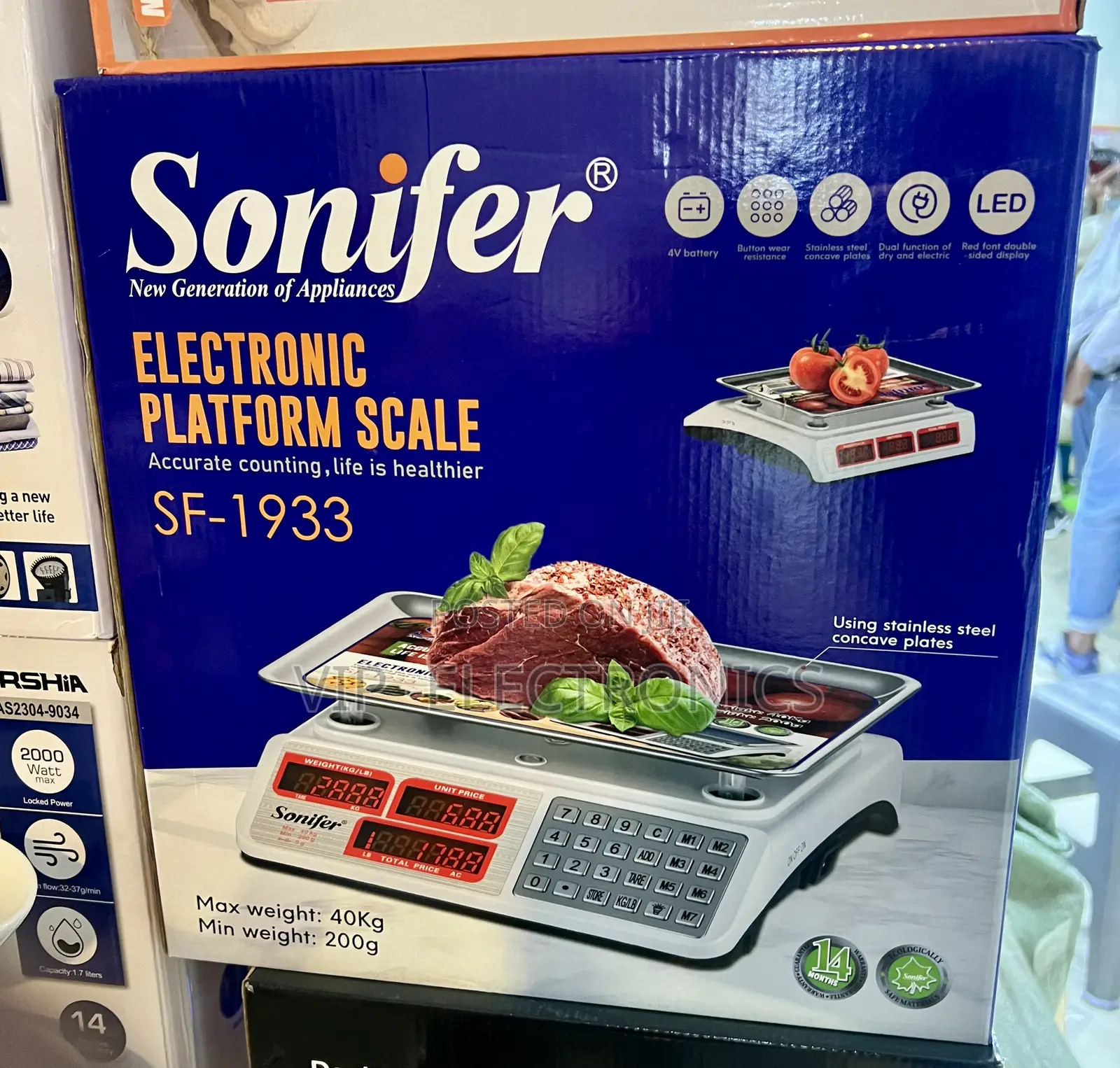 Sonifer Electronic Platform Scale (SF-1933)