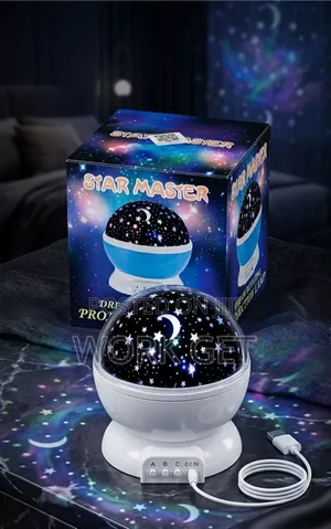 Star Master Rotating Projection Lamp