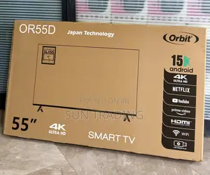 Orbit 55” Smart Double Glass Television - Framless 2026