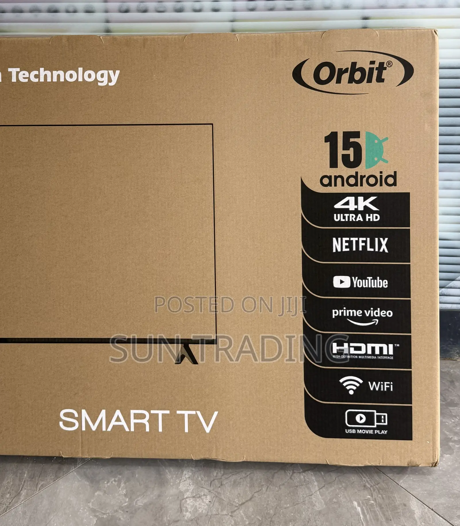 Orbit 55” Smart Double Glass Television - Framless 2026