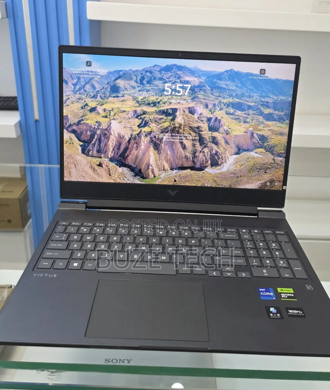 New Laptop HP Victus 15 16GB Intel Core i7 SSD 1T