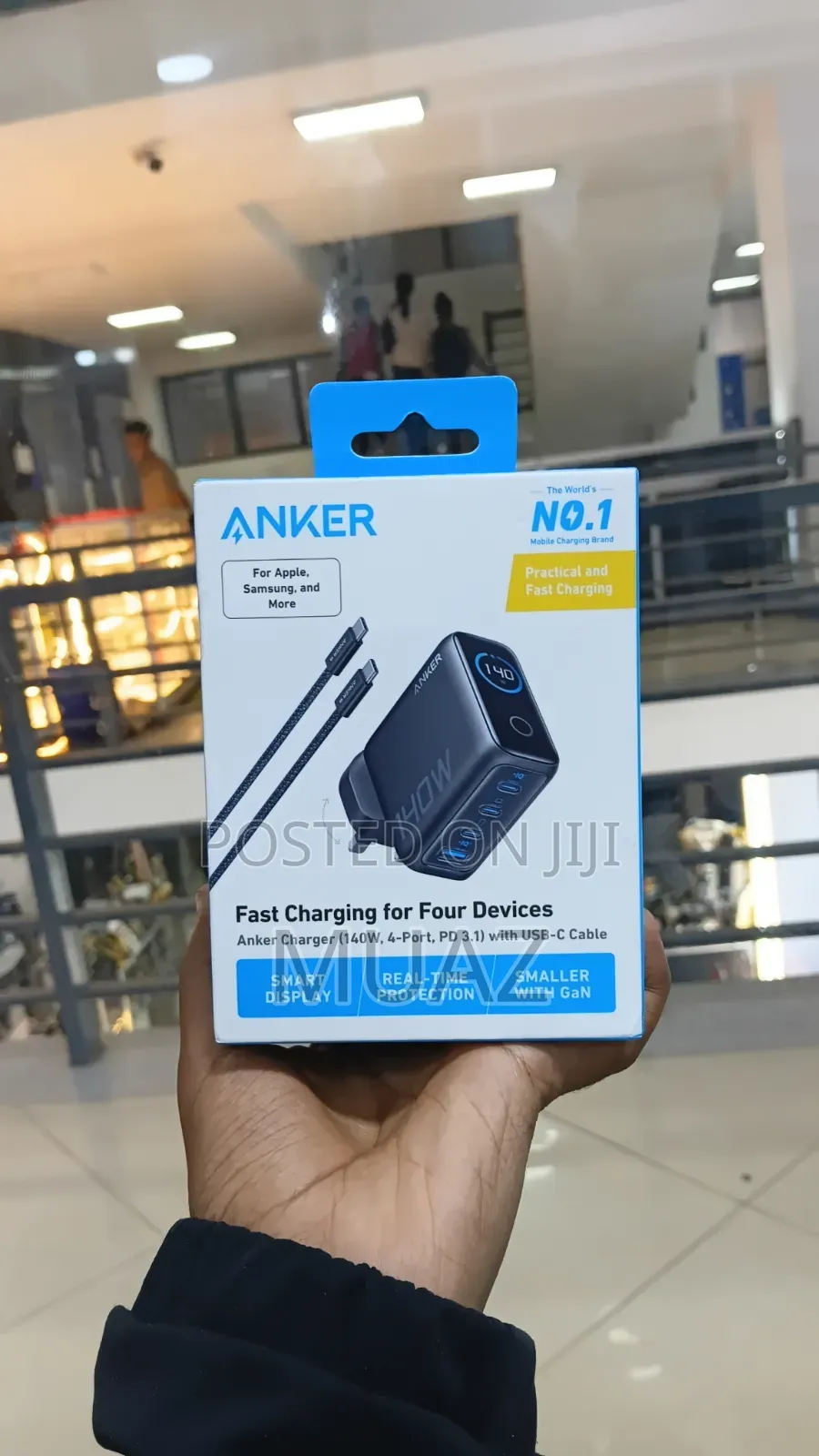 Anker 140W 4-Port Fast Charger (PD 3.1)