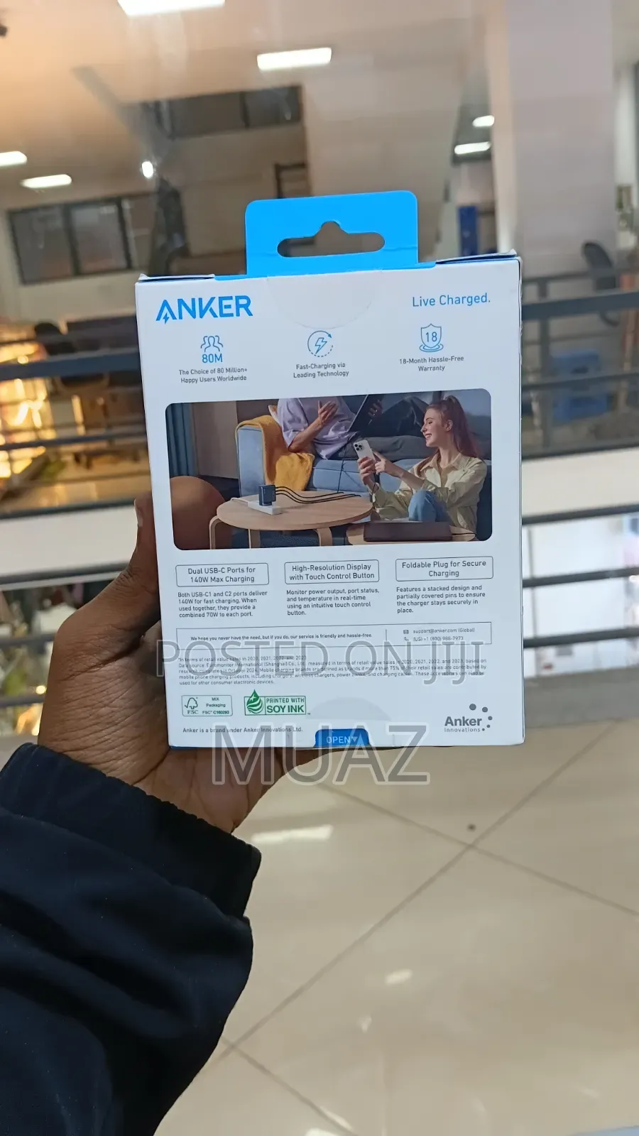 Anker 140W 4-Port Fast Charger (PD 3.1)