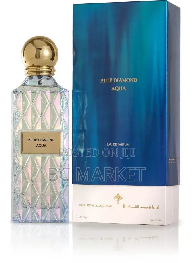 Blue Diamond - Aqua Perfume 150 Ml by Ibraheem Al Qurashi