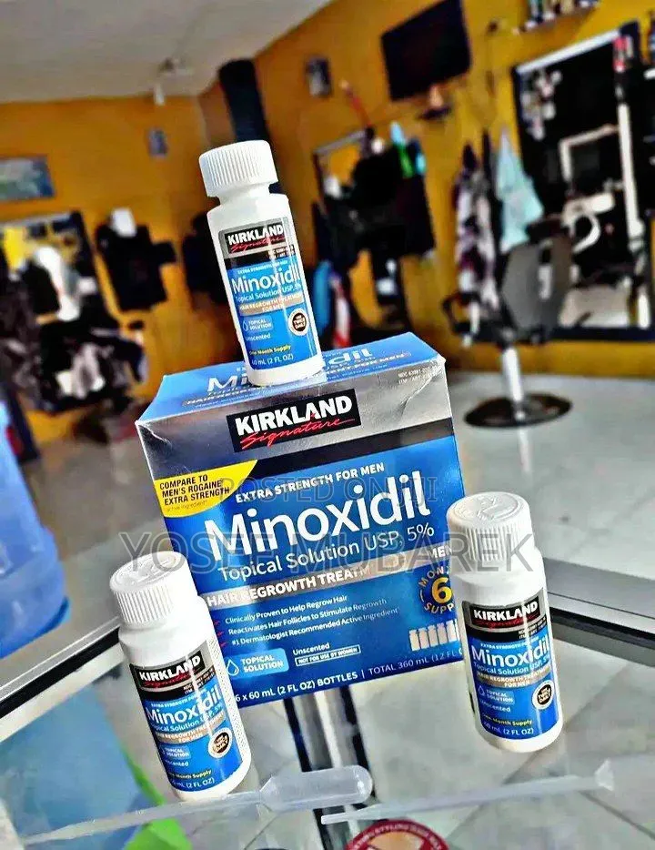 Kirkland Minoxidil 5% – ለጠንካራ የፀጉር እድገት