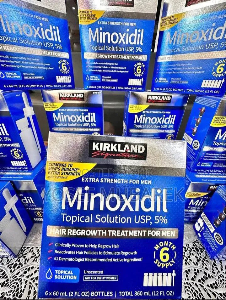 ፀጉርዎ እየቀነሰ ነው? Kirkland Minoxidil ይሞክሩ!