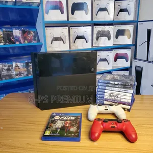 PS4 Fat Dubai Used – FC 26 + 5 Games