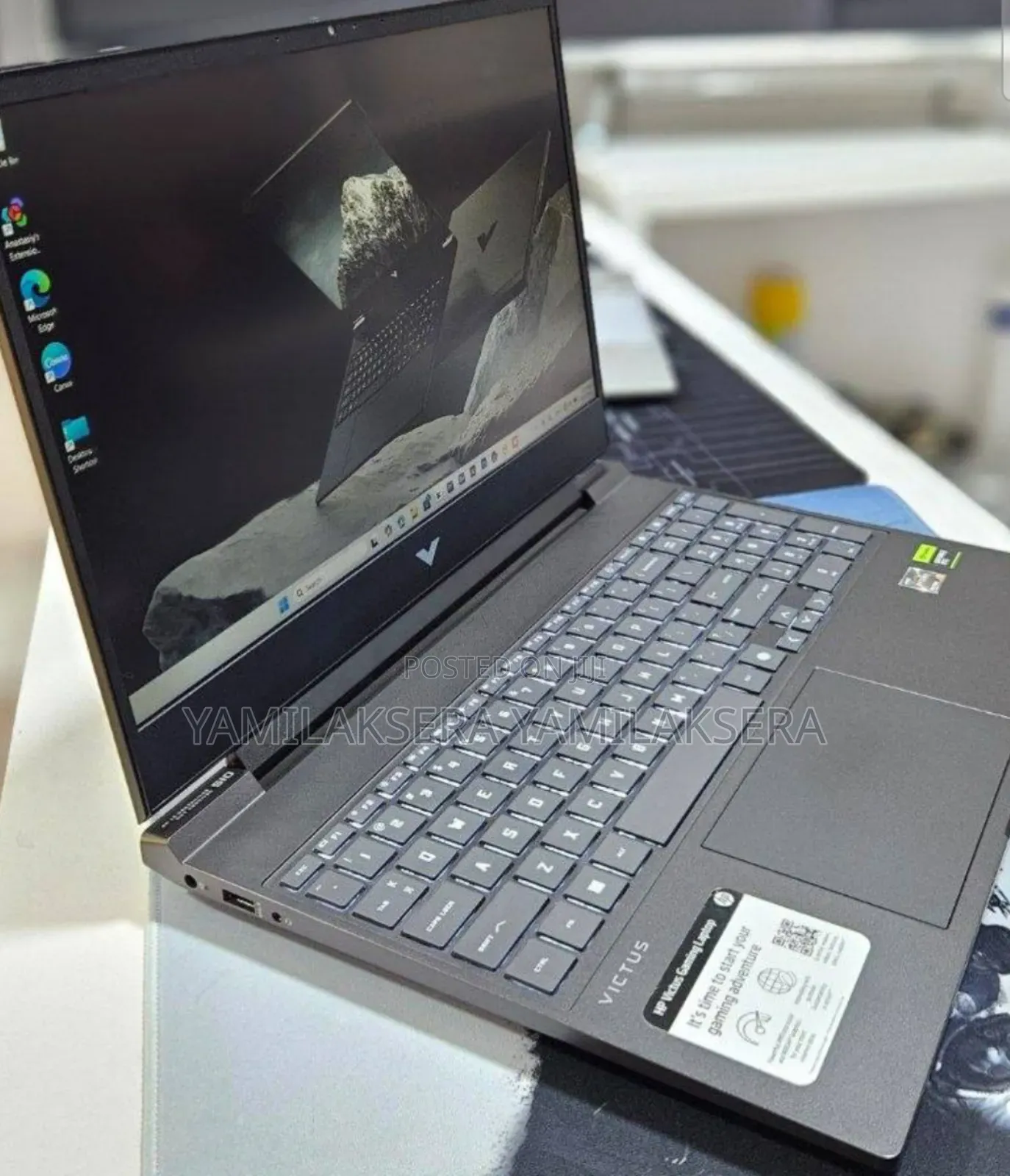 New Laptop HP Victus 15 16GB AMD Ryzen 7 SSD 512GB