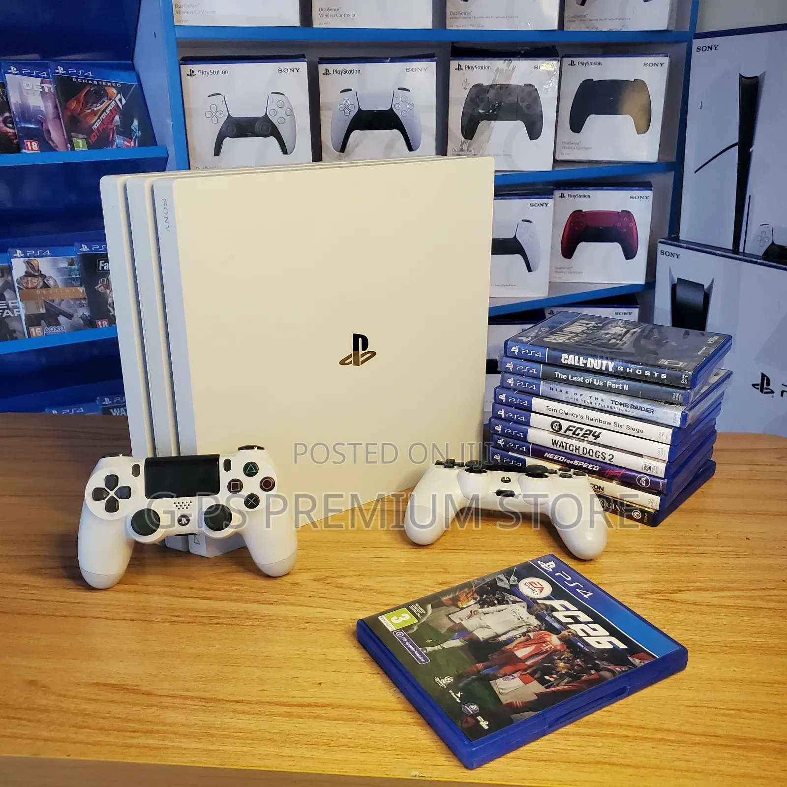 PS4 Pro Jailbreak – 2 Original Joysticks
