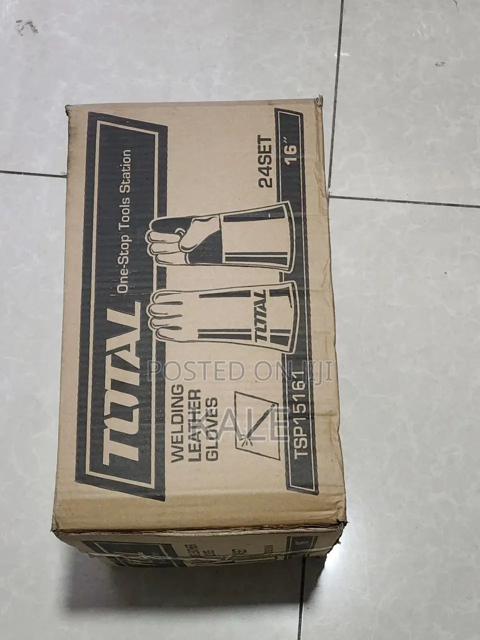 Total Tools 16" Welding Leather Gloves