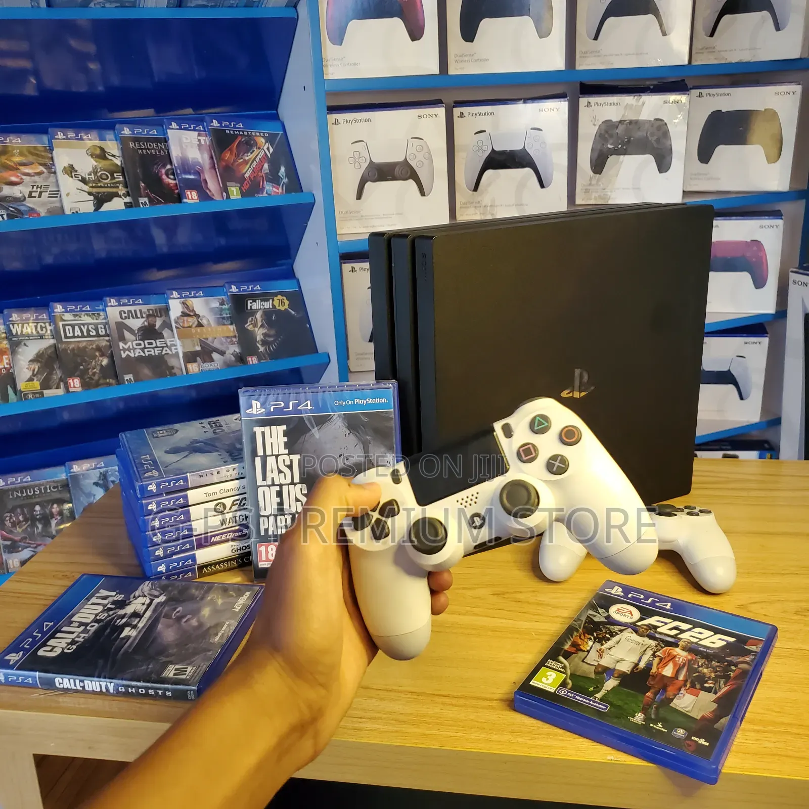 PS4 Pro Gaming Console – 2 Original Joysticks