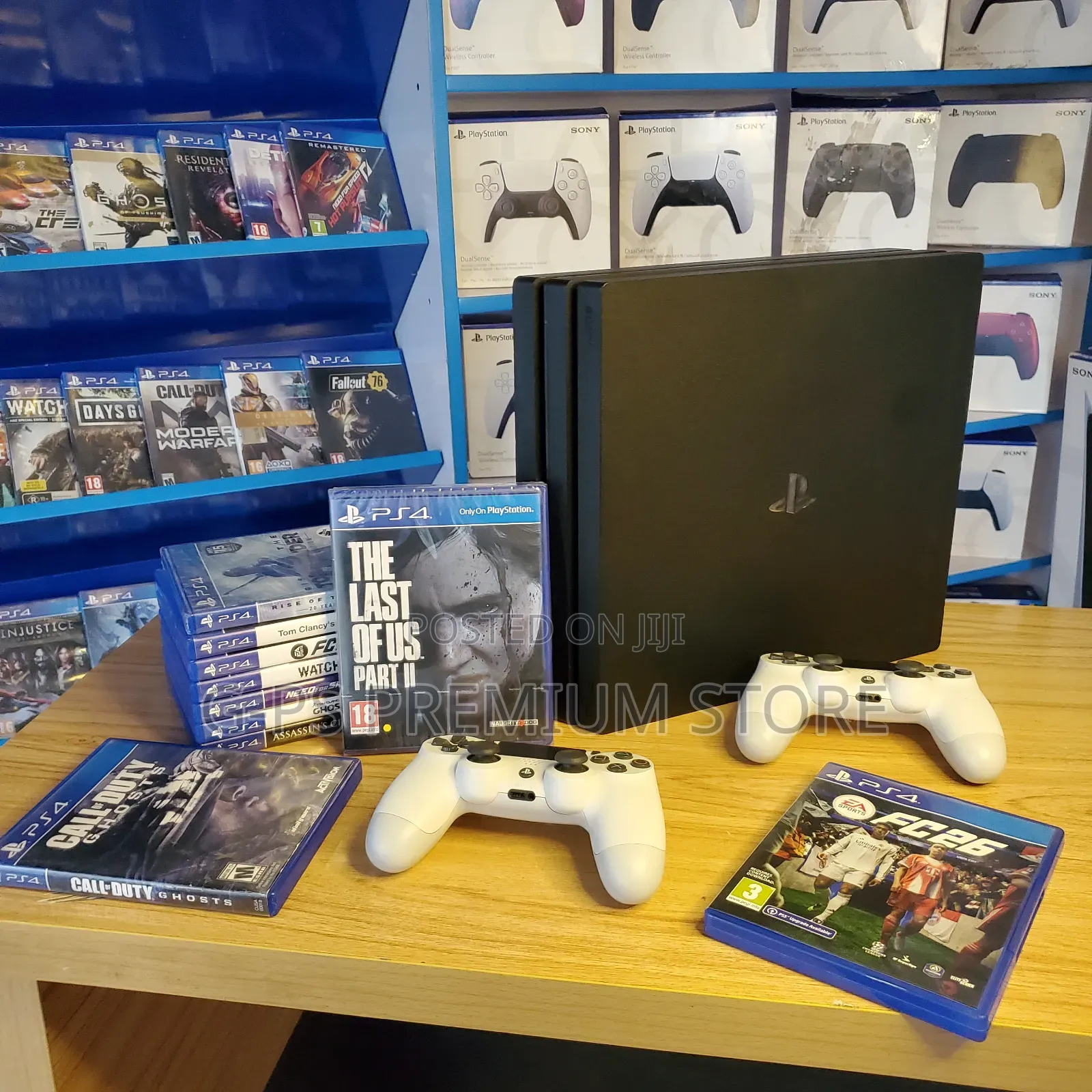 PS4 Pro Dubai Used – FC 26 + 5 Games