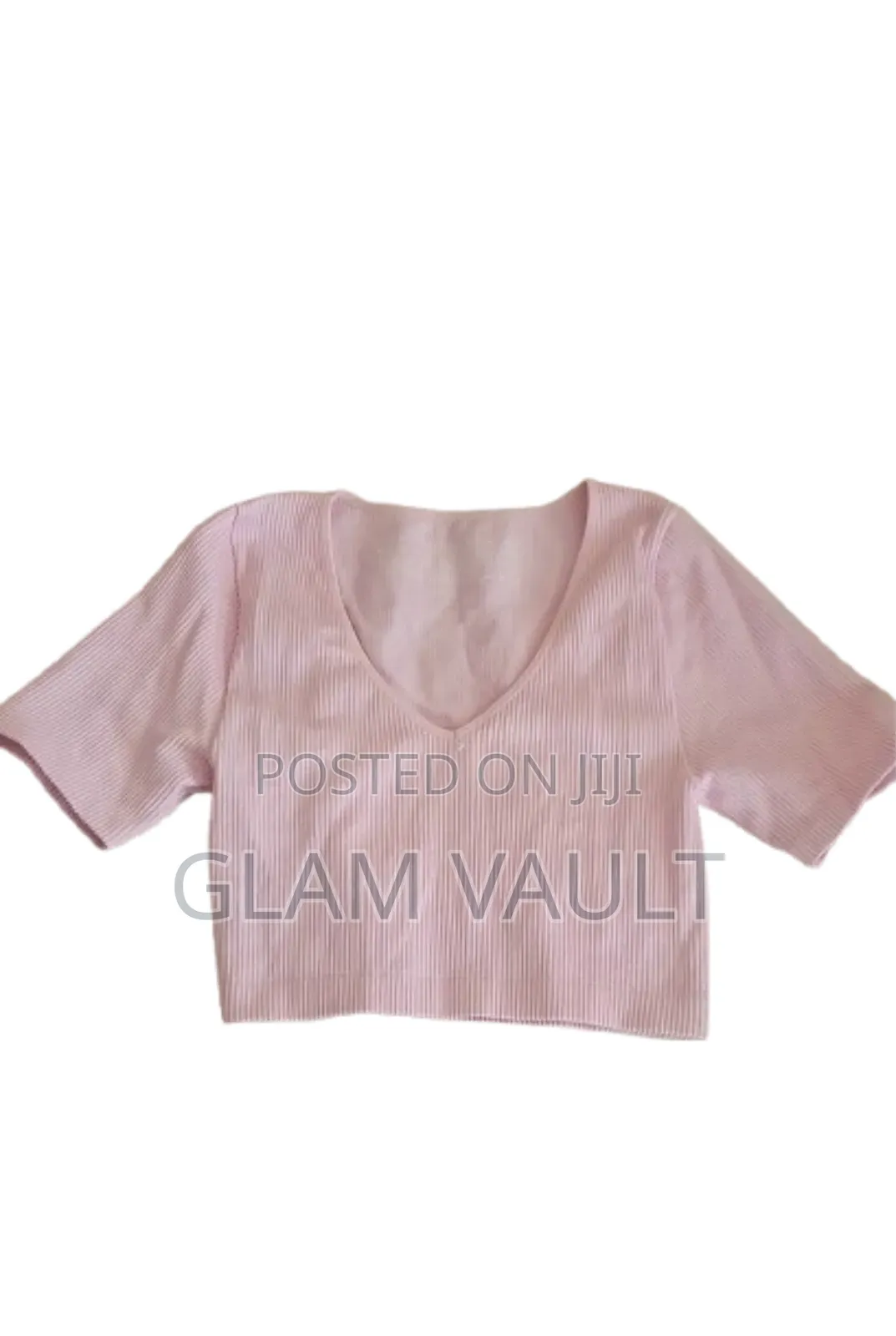 Pink Crop Top