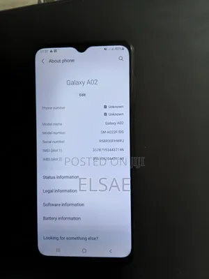 Samsung Galaxy A02 64 GB Black
