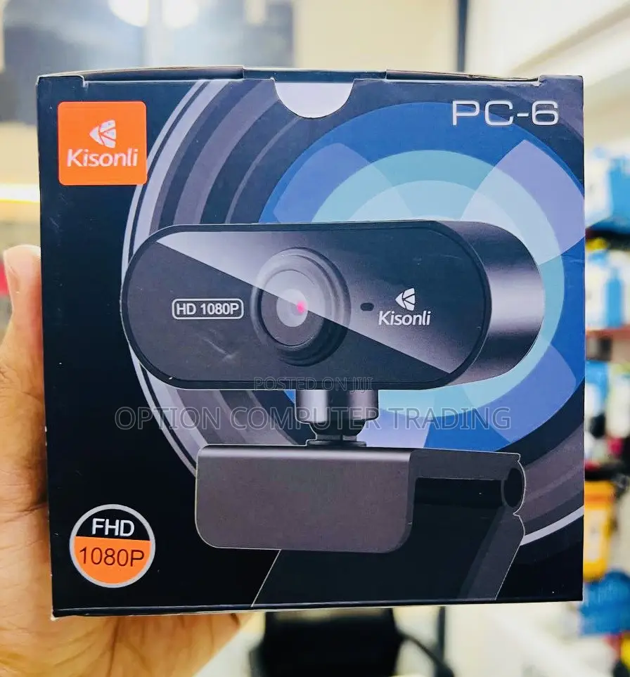 Kisnoli PC-6 Full HD 1080P Webcam