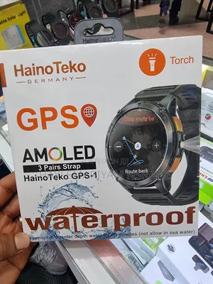 Haino Teko GPS-1 Smart Watch With Built-in GPS, AMOLED Display