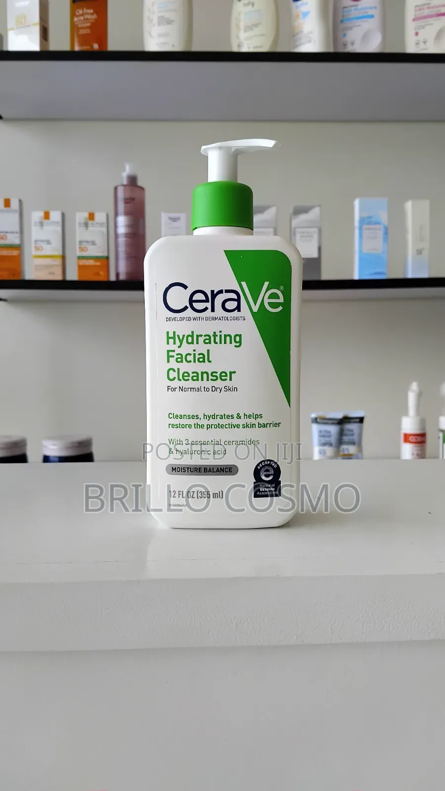 CeraVe Hydrating Facial Cleanser