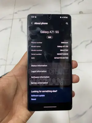 Samsung Galaxy A71 5G 128 GB Black
