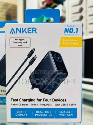 Anker 140w Fast Charger 140W GaN Fast Chargin