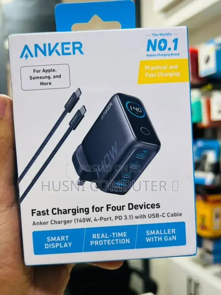 Anker 140w Fast Charger 140W GaN Fast Chargin