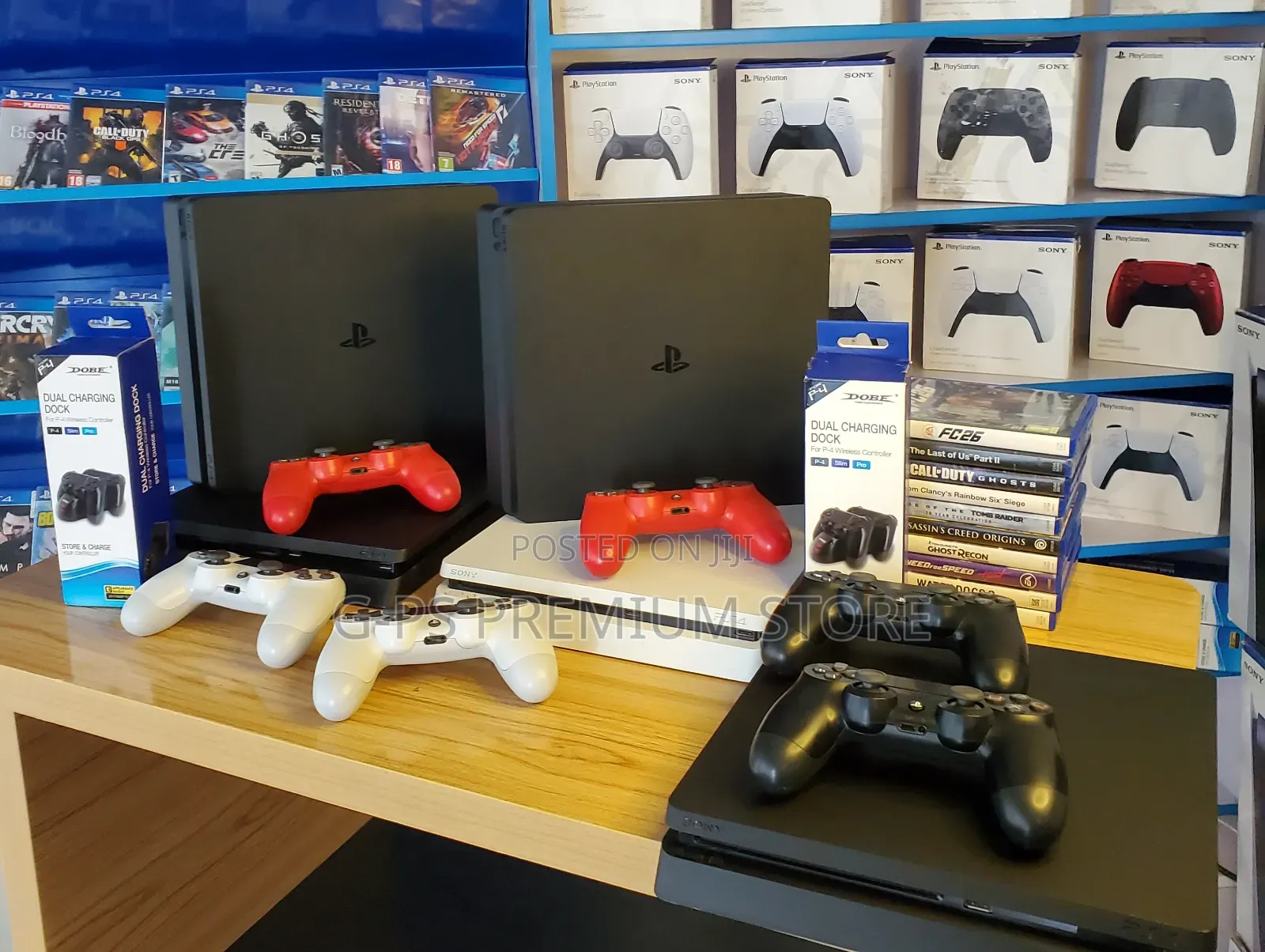 PS4 Slim Jailbreak – FC 26 + 5 Games Included
‎