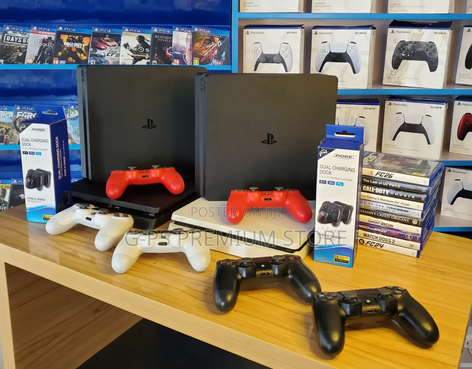 PS4 Slim Dubai Used – 2 Original Joysticks
‎