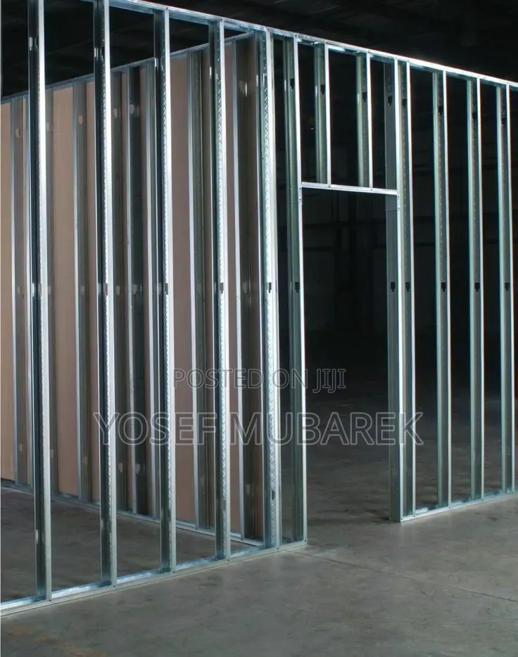 L Channel, C Channel, Stud Track – የጂፕሰም ስራ መለዋወጫዎች