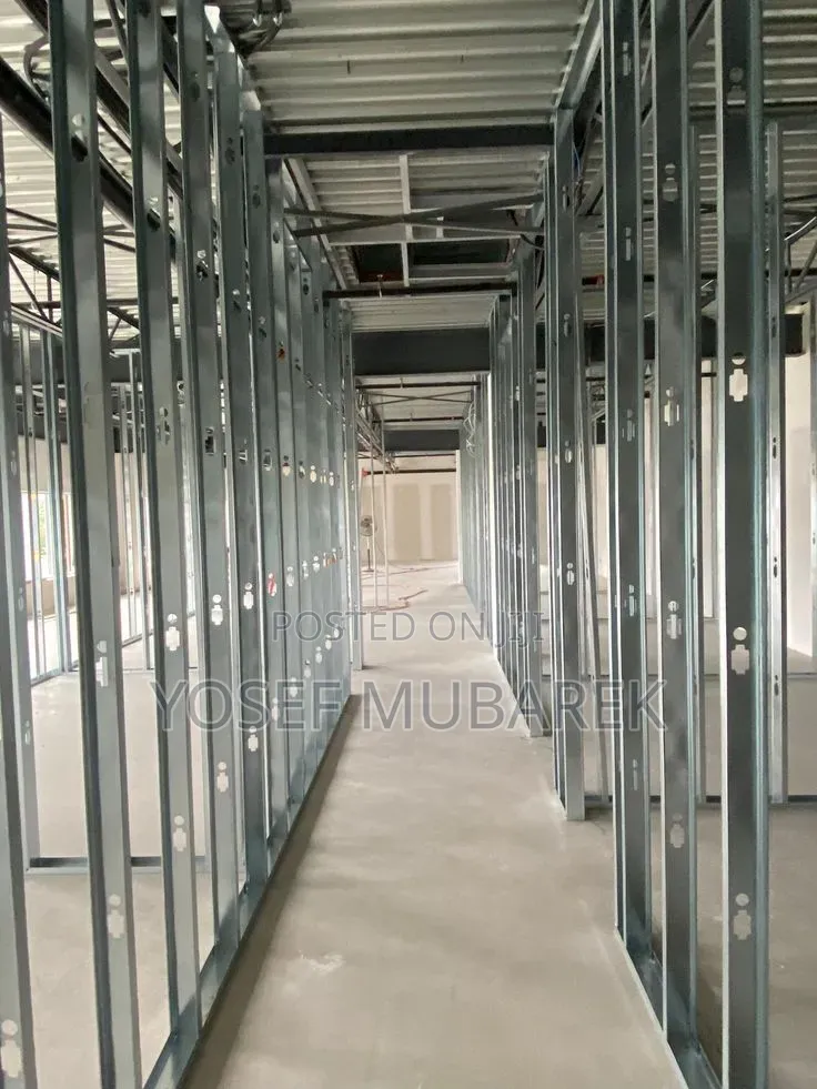 ለጂፕሰም ስራ ሙሉ የMetal Frame እቃዎች