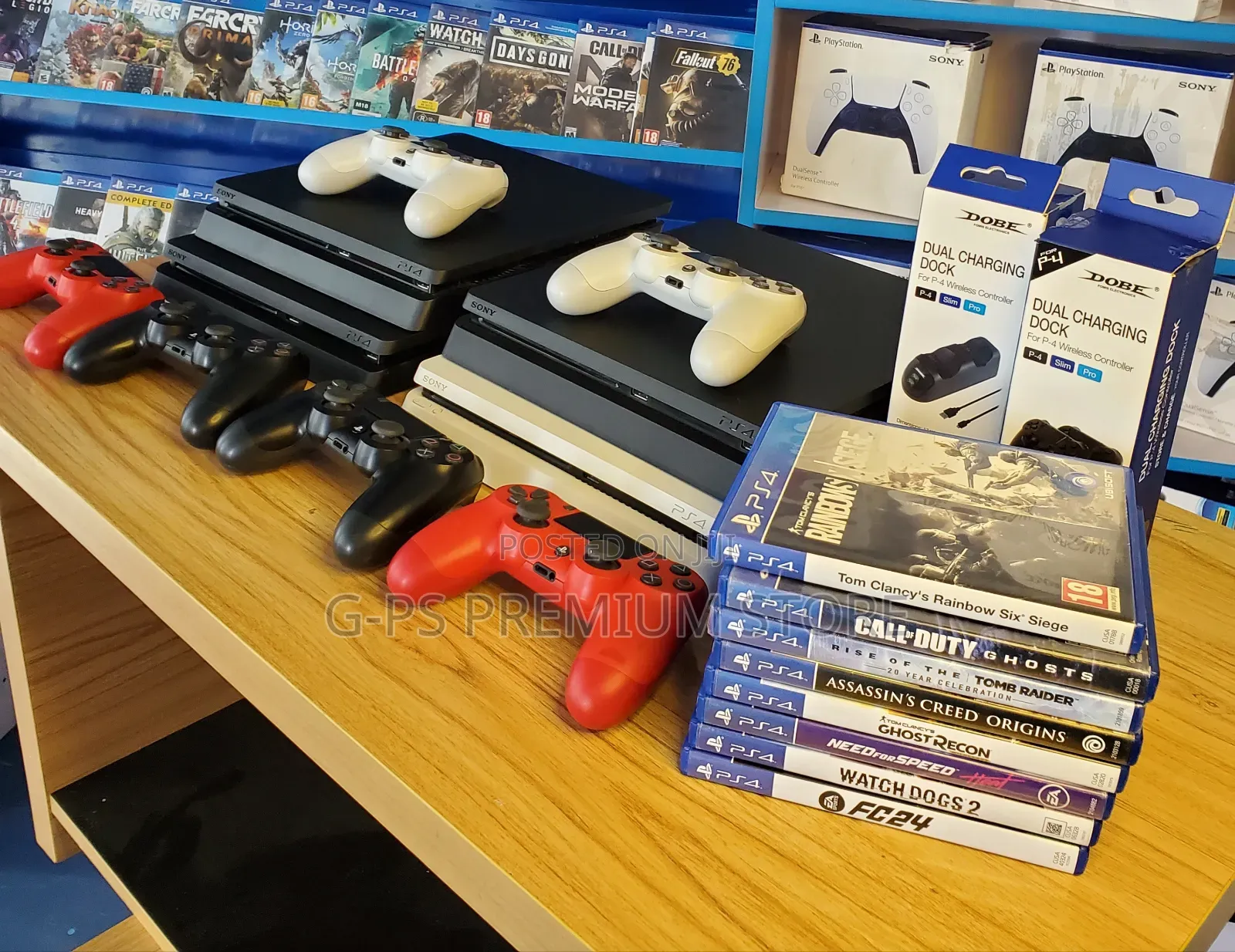 PS4 Slim Jailbreak – FC 26 + 5 Games