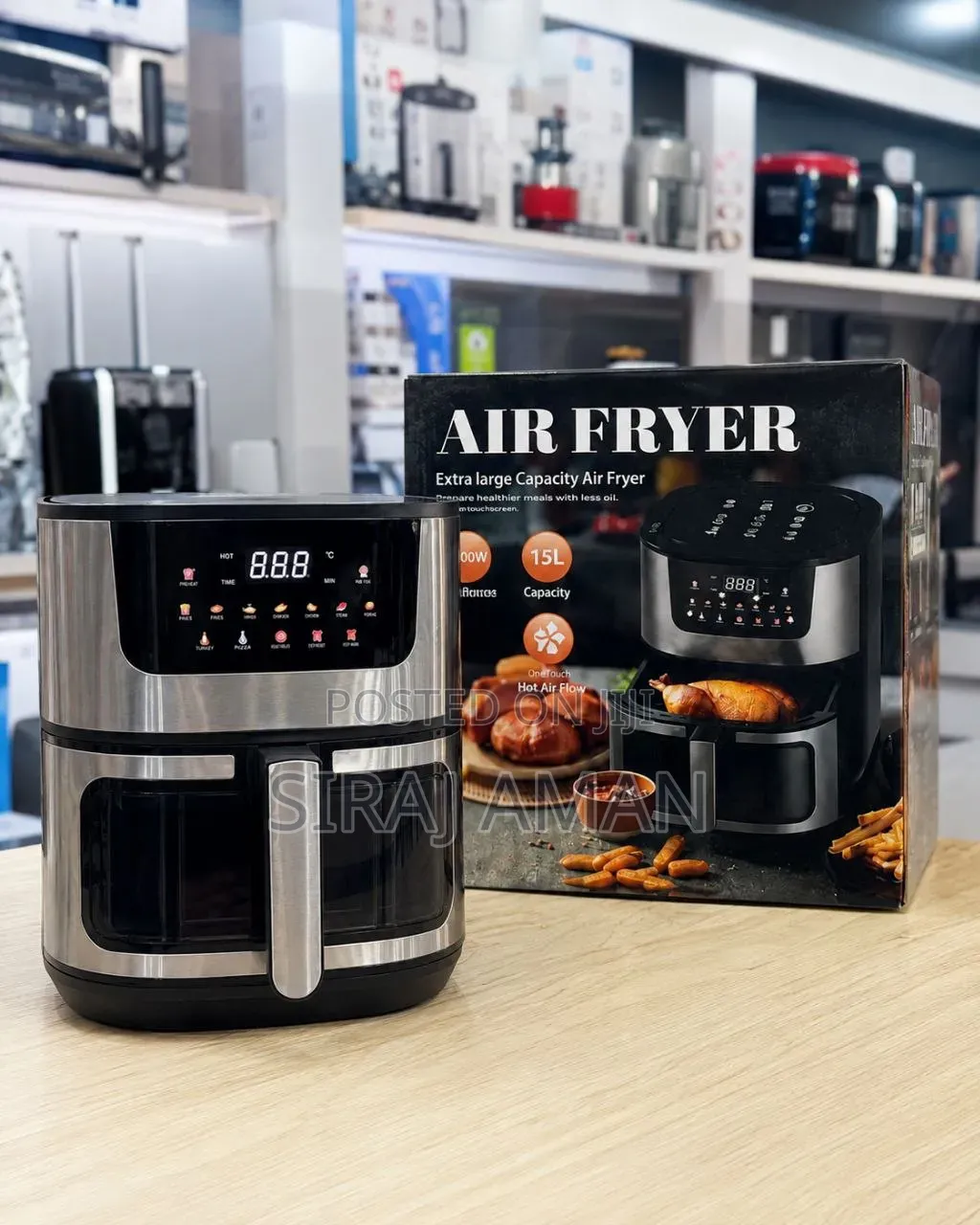 Air Fryer 
ያለ ዘይት ማብሰያ