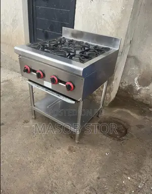 Commercial Gas Burner Stove / የጋዝ ምድጃ Slightly Used 4burners