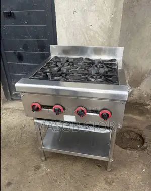 Commercial Gas Burner Stove / የጋዝ ምድጃ Slightly Used 4burners