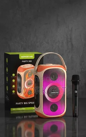 Hopestar Party 300 
Portable Bluetooth Karaoke Speaker