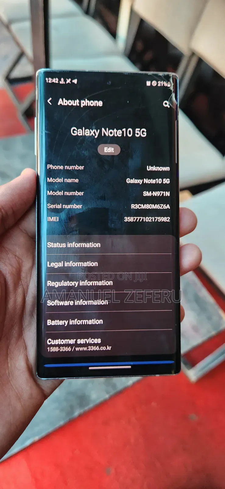 Samsung Galaxy Note 10 5G 256 GB