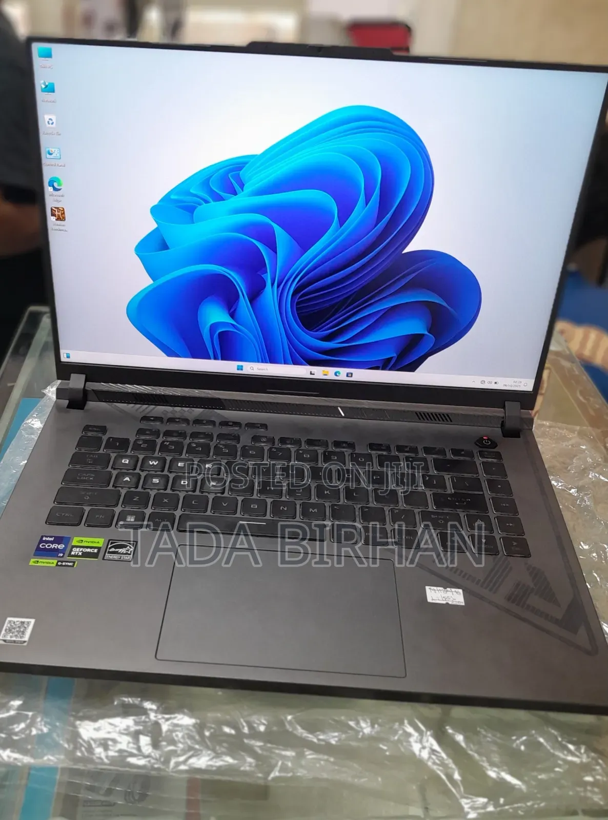 New Laptop Asus ROG Strix G16 G614 16GB Intel Core i9 SSD 1T