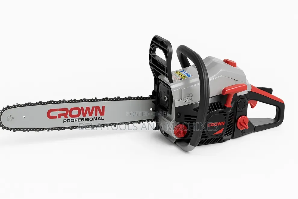 Crown Chainsaw 18" 45cm 58cc Chain Saw Machine High Quality ግንድ መቁረጫ