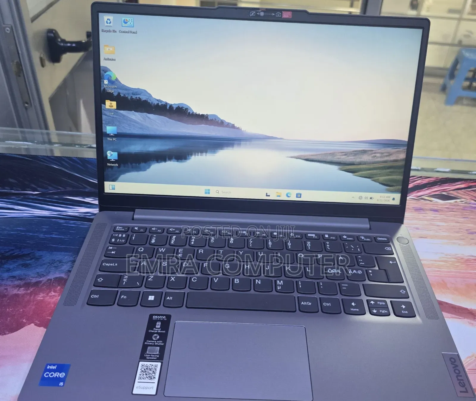 New Laptop Lenovo 8GB Intel Core i5 SSD 512GB