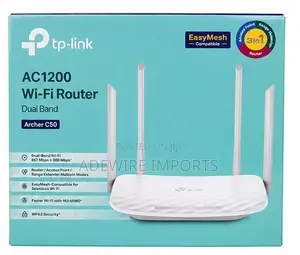 TP-Link Router AC1200 C50 (With Vat)