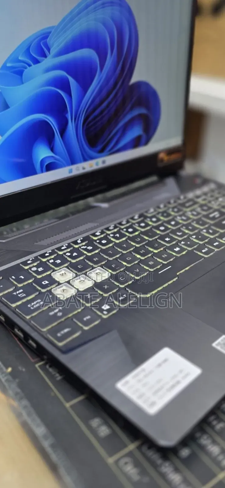 New Laptop Asus TUF Gaming A15 16GB AMD Ryzen 9 SSD 512GB