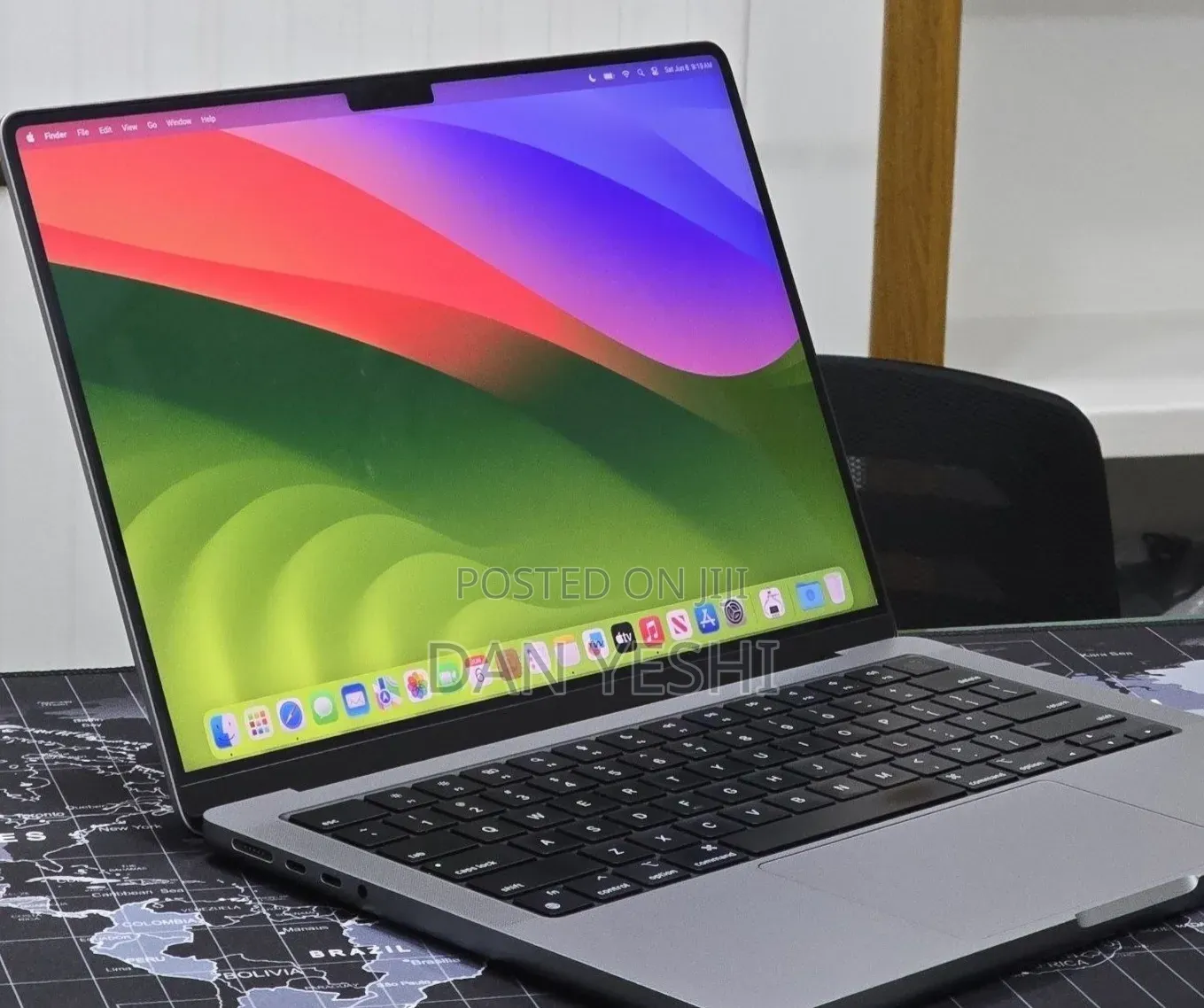 New Laptop Apple MacBook Pro 2023 M3 8GB Apple M3 SSD 512GB