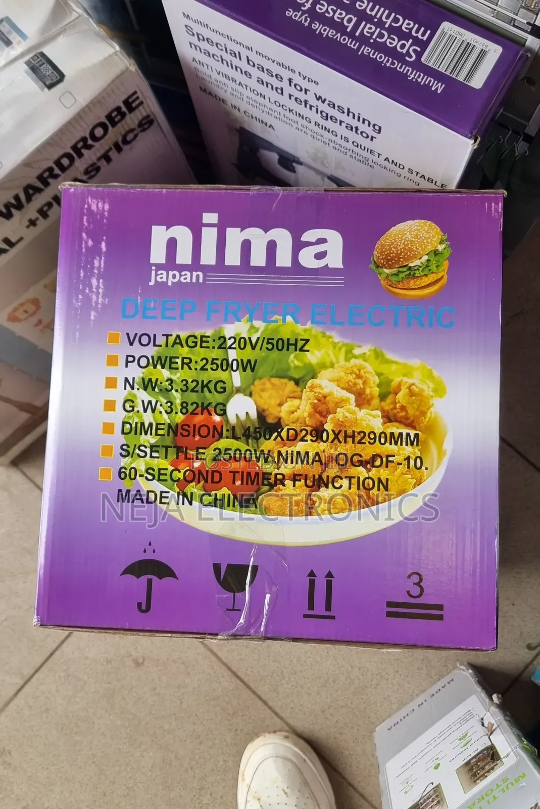 Nima Deep Fryers Electric 2500.W Delivery
