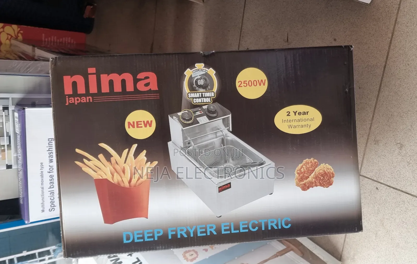 Nima Deep Fryers Electric 2500.W Delivery