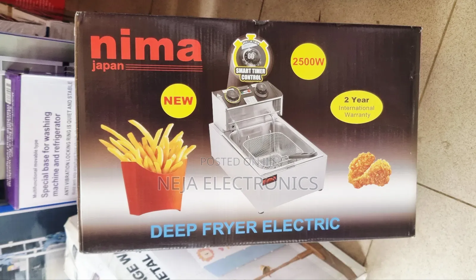 Nima Deep Fryers Electric 2500.W Delivery